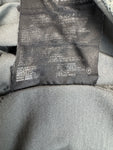 Prada Sport Tech Polo Shirt Mit Ärmelriegel Made in Italy Grau M