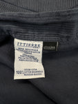Vintage Versace Hemd 90s Oversized Nadelstreifen Grau S