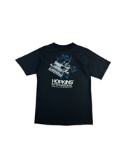 Vintage Alore Shirt 90s "Hopkins International" Single Stitch Made In USA Schwarz L - RareRags