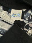 Vintage Alore Shirt 90s "Hopkins International" Single Stitch Made In USA Schwarz L