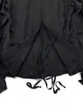 Ann Demeulemeester Bluse Made In Belgien Schwarz 40