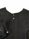 Ann Demeulemeester Bluse Made In Belgien Schwarz 40