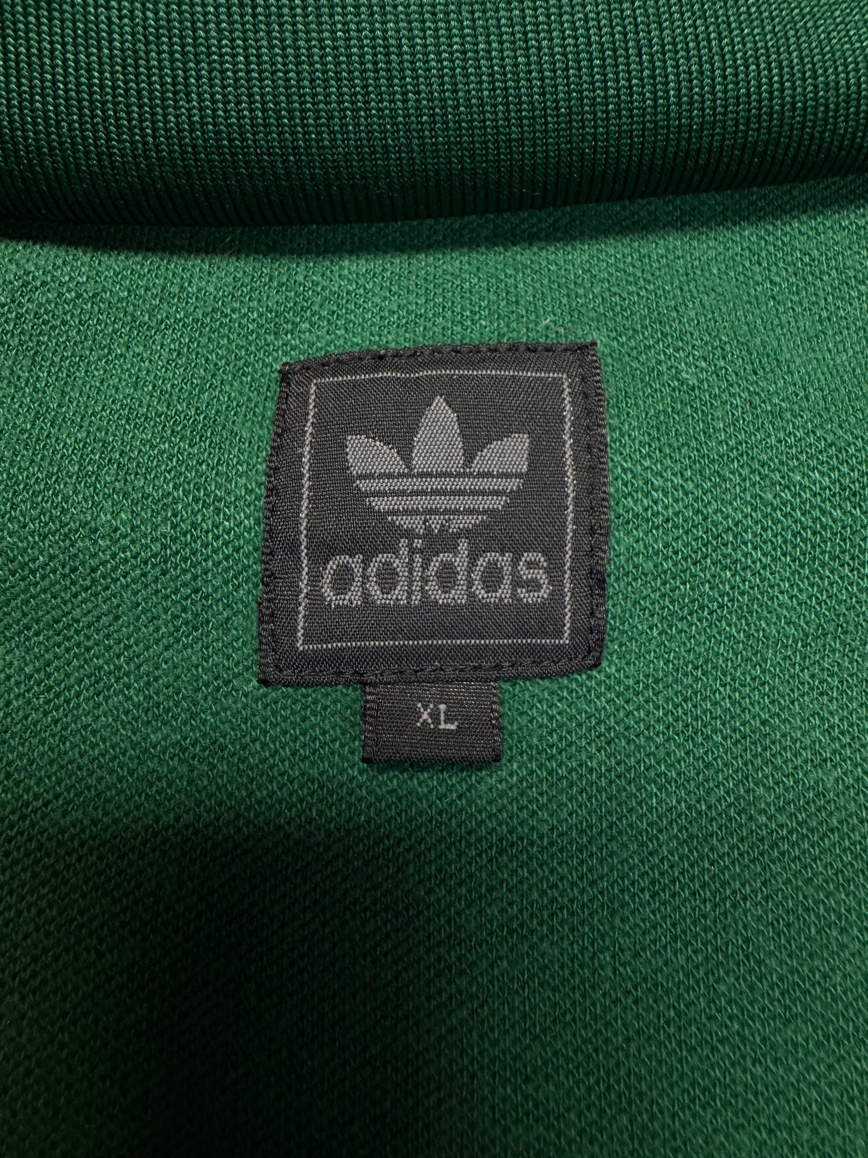 2006 Adidas Sportjacke Retro Brasil "All Time Greatest" Grün Gelb XL - RareRags