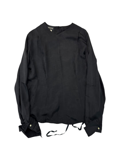Ann Demeulemeester Bluse Made In Belgien Schwarz 40