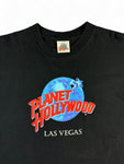 Vintage Planet Hollywood Shirt 90s Las Vegas Made In USA Single Stitch Schwarz L