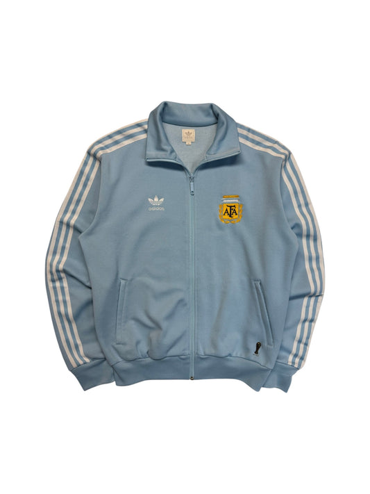 2005 Adidas Sportjacke Retro Argentina Hellblau M - RareRags