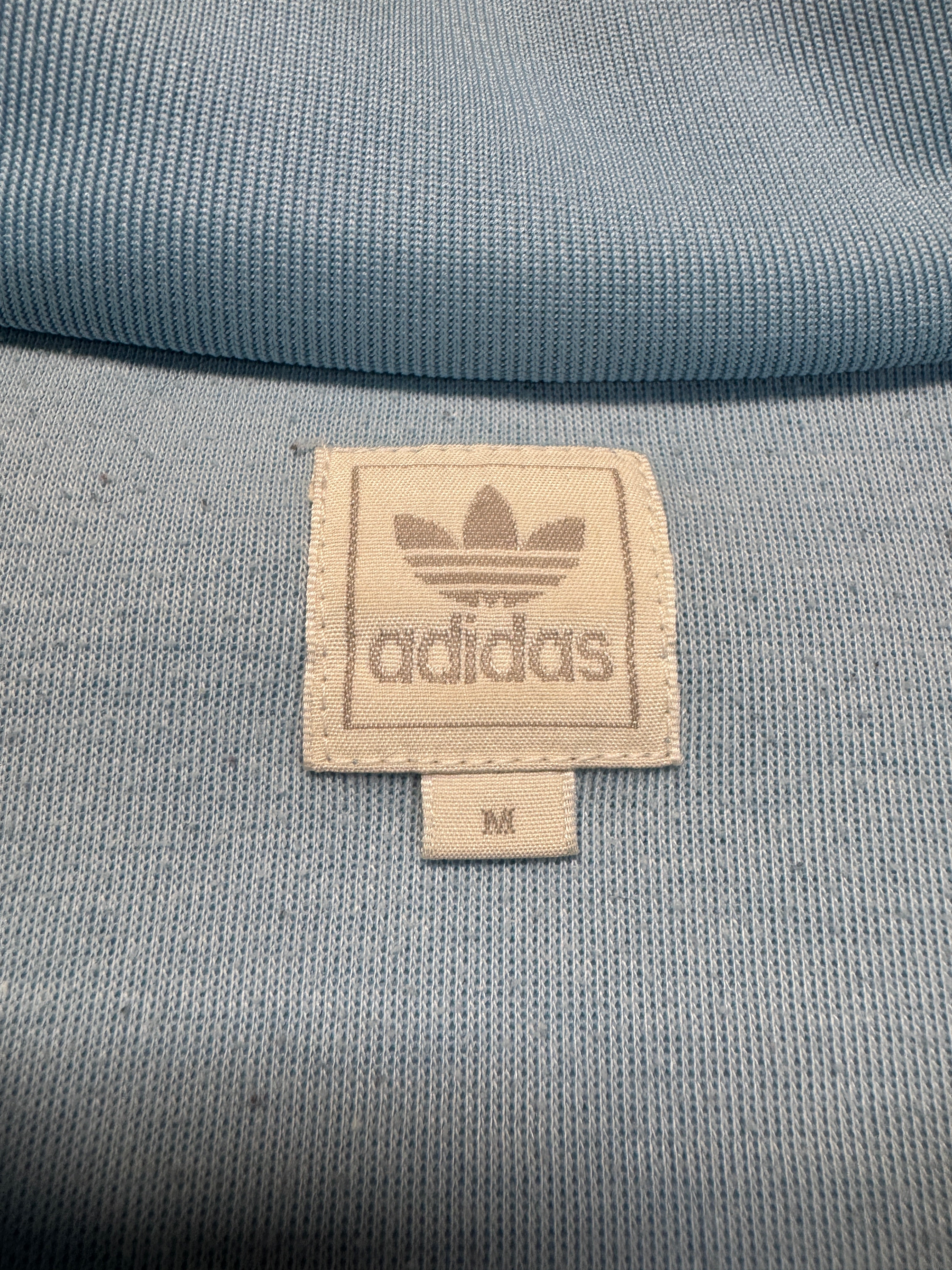 2005 Adidas Sportjacke Retro Argentina Hellblau M - RareRags
