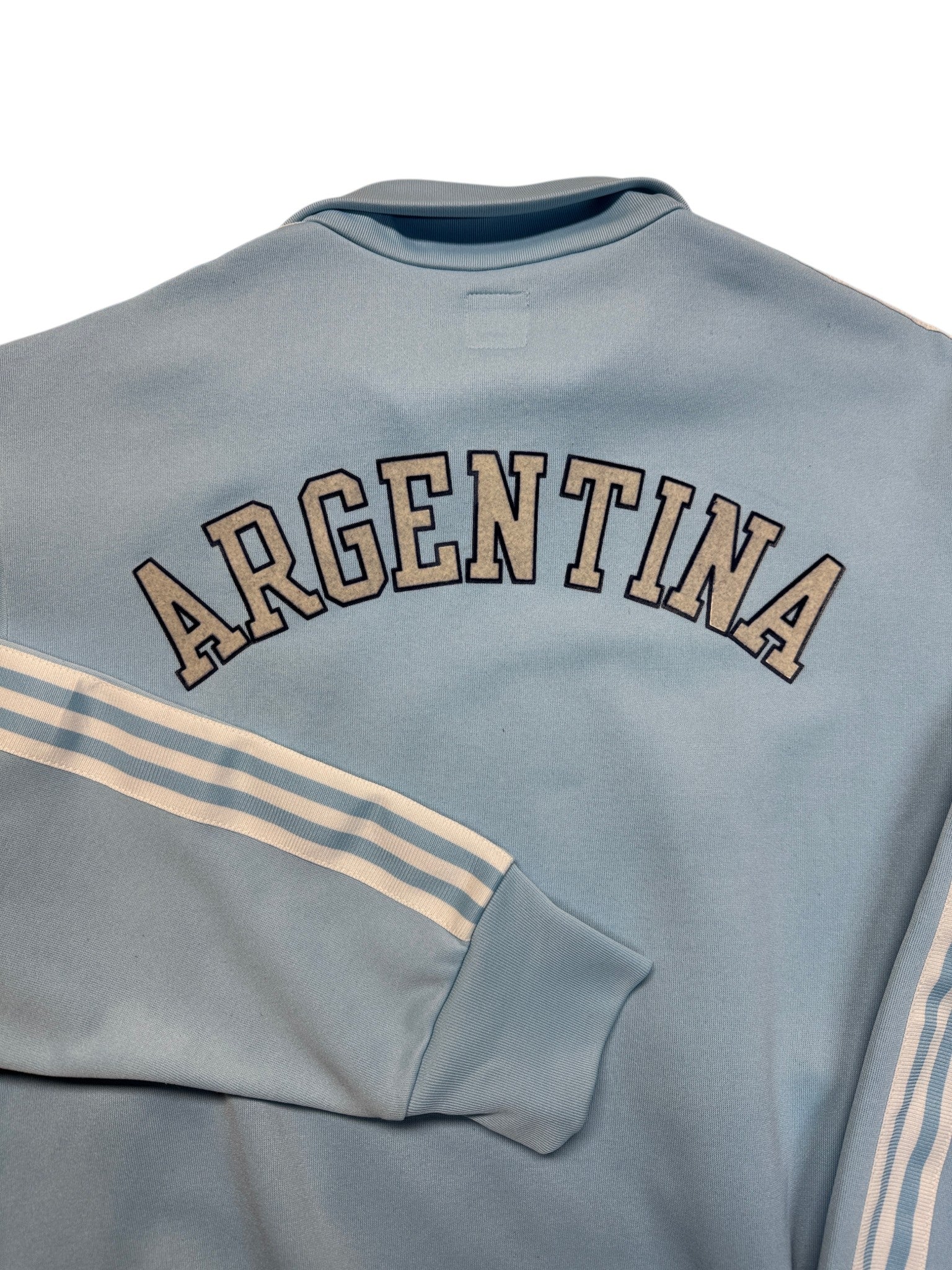 2005 Adidas Sportjacke Retro Argentina Hellblau M - RareRags