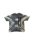 Vintage Pepsi Max Shirt 90s "Live life to the max" Werbung Oversized Tie-Dye/ Batik Grau Weiß S-M
