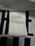 90s Puma V-Ausschnitt Shirt Street Soccer Cup 94 x Sport Bild Schwarz S - RareRags