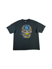 Vintage Smith&Wesson Shirt 90s Eagle Logo Werbung Single Stitch Schwarz XXL - RareRags