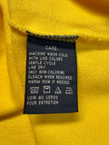 90s Ralph Lauren Damen Skinny Polo Schweden Made In Macau Gelb L - RareRags