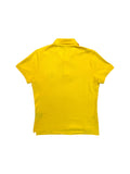 90s Ralph Lauren Damen Skinny Polo Schweden Made In Macau Gelb L - RareRags