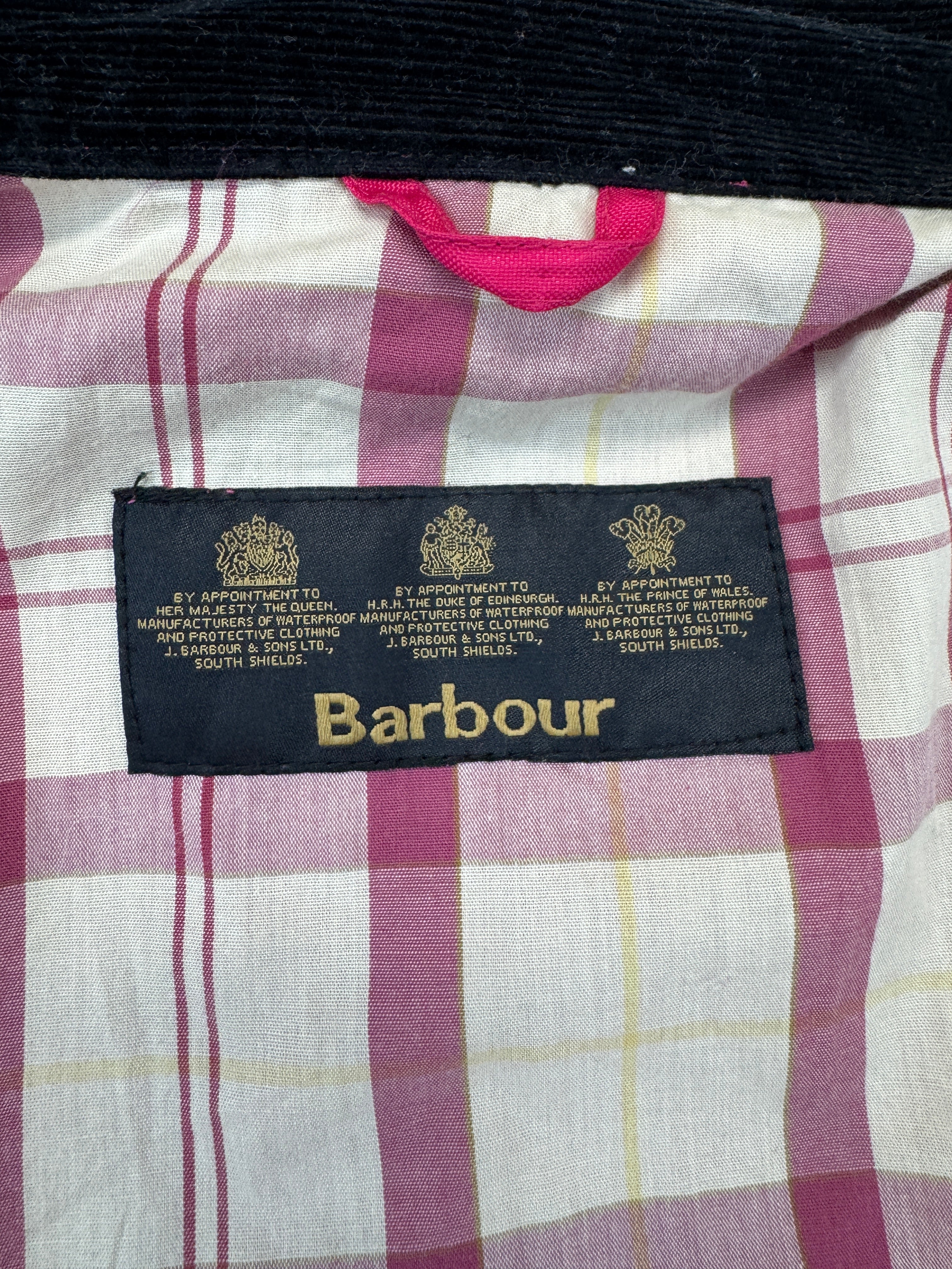 Barbour Rainbow International Feldjacke Modell CCA0004 Rainbow International Pink 38