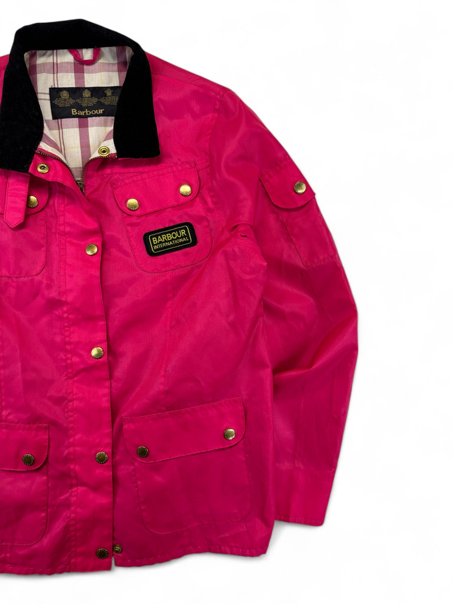 Barbour Rainbow International Feldjacke Modell CCA0004 Rainbow International Pink 38