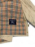 Vintage Burberrys Steppjacke 90s Nova Check Beige M-L