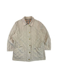 Vintage Burberrys Steppjacke 90s Nova Check Beige M-L