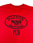 Vintage Screen Stars Shirt 90s Coca Cola Werbung Dalton Brothers Pub Rot XL