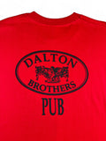 Vintage Screen Stars Shirt 90s Coca Cola Werbung Dalton Brothers Pub Rot XL