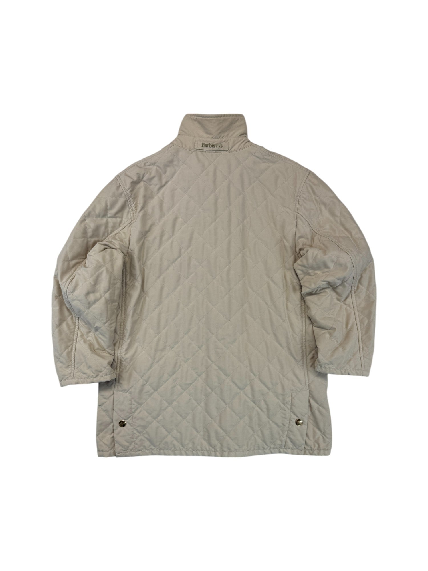 Vintage Burberrys Steppjacke 90s Nova Check Beige M-L