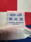 90s Valentino Sport Shirt Kroatien Weiß Rot M - RareRags