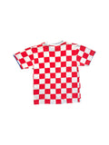90s Valentino Sport Shirt Kroatien Weiß Rot L - RareRags