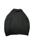 Vintage C.P. Company Cardigan 90s Schurwolle Schwarz Gr. 52