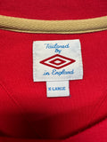 2000s Umbro Longsleeve England Rot