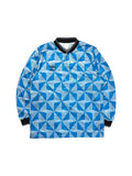 90s Umbro Langarm Trikot Template Blau