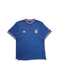 00s Umbro Trainings Shirt England Dunkelblau S - RareRags