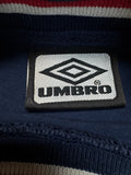 00s Umbro Trainings Shirt England Dunkelblau S - RareRags