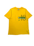 00s Nike Shirt Brasil #10 Ronaldinho Gelb M - RareRags