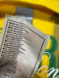 00s Nike Shirt Brasil #10 Ronaldinho Gelb M - RareRags