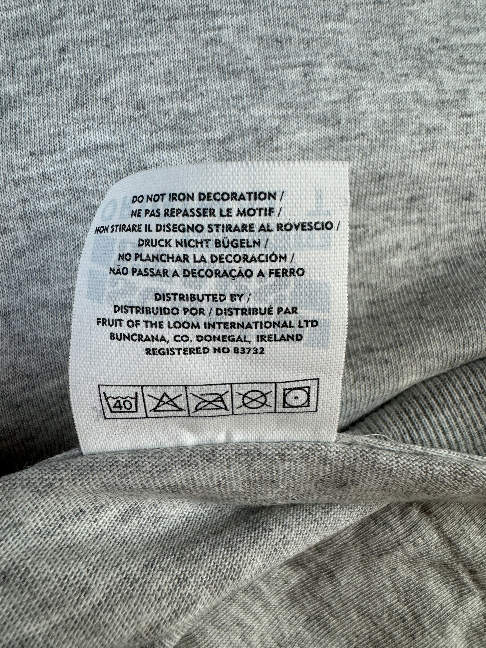 Vintage Screen Stars Shirt 90s "Going" Single Stitch Grau XL - RareRags