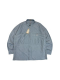 Rare! Vintage Marithé François Girbaud x Closed Workwear HemdBasic Line Deadstock Made In Hong Kong Blau Gr. 54