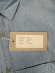 Rare! Vintage Marithé François Girbaud x Closed Workwear HemdBasic Line Deadstock Made In Hong Kong Blau Gr. 54