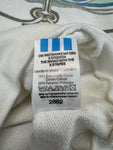 Vintage Adidas Sweater 80s Ivan Lendl "The Face" Made In West Germany Weiß D54 XL-XXL