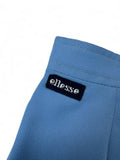 Vintage Ellesse Tennisrock 80s „Cefalù“ Deadstock Reversible Made In Italy Weiß Blau XS-S