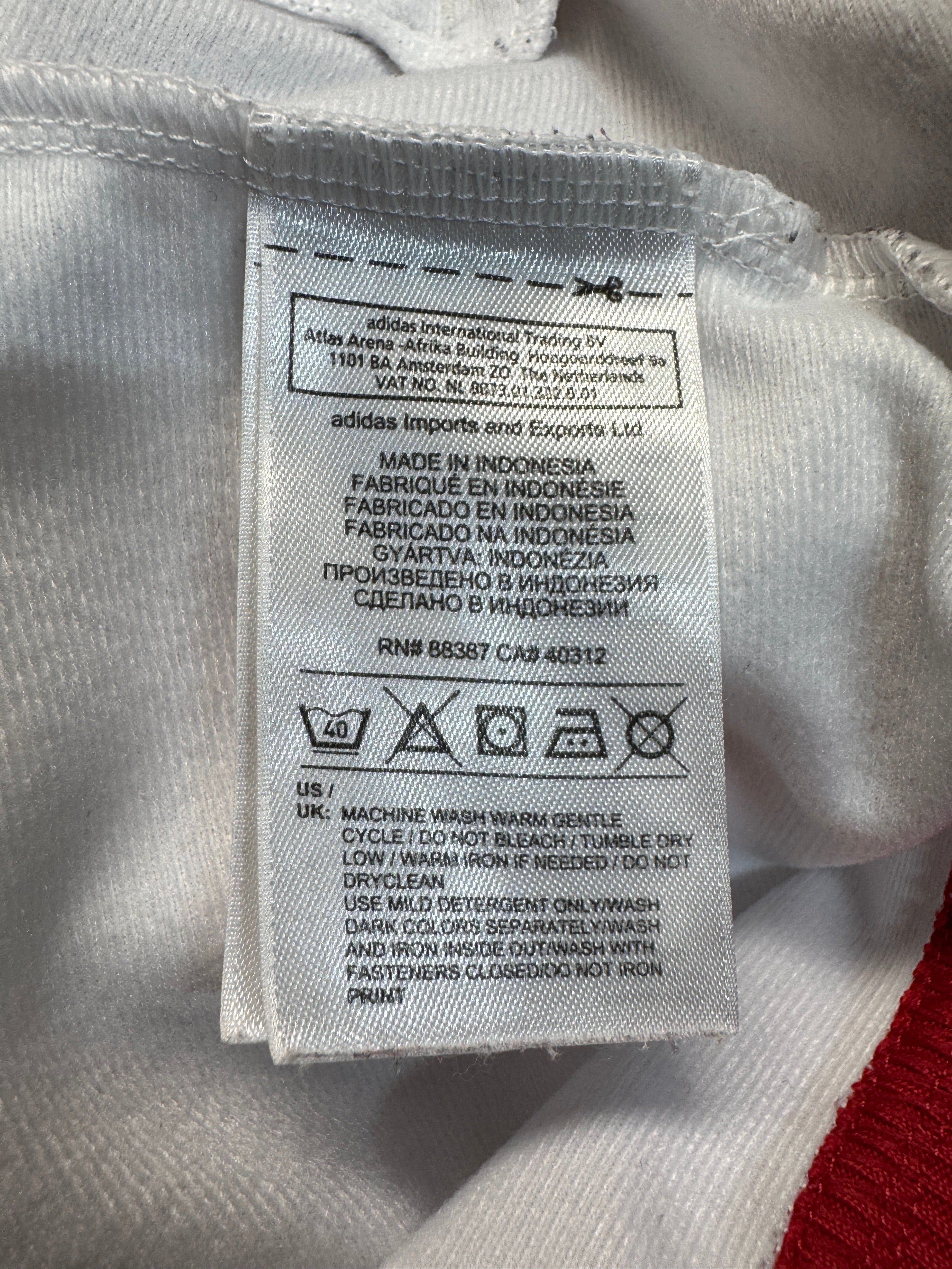2011 Adidas Sportjacke England #11 Lion Weiß Rot