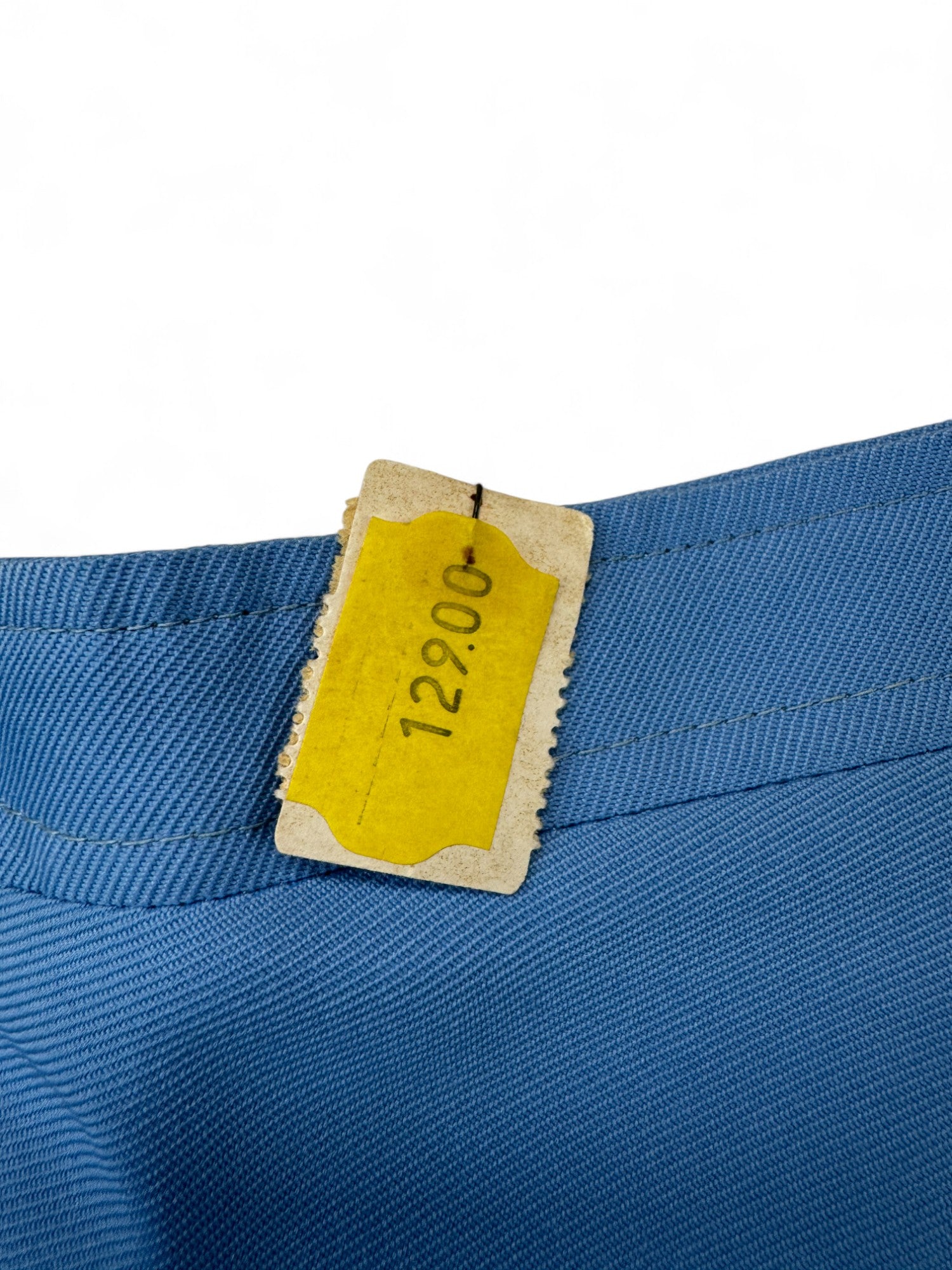 Vintage Ellesse Tennisrock 80s „Cefalù“ Deadstock Reversible Made In Italy Weiß Blau XS-S