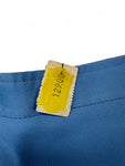 Vintage Ellesse Tennisrock 80s „Cefalù“ Deadstock Reversible Made In Italy Weiß Blau XS-S