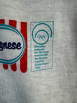 Vintage Langnese Tanktop 1988 Bottermelk Fresh Eis Single Stitch Weiß L