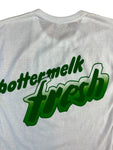 Vintage Langnese Tanktop 1988 Bottermelk Fresh Eis Single Stitch Weiß L