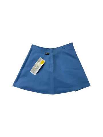 Vintage Ellesse Tennisrock 80s „Cefalù“ Deadstock Reversible Made In Italy Weiß Blau XS-S