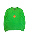 Retro Copa Langarm Trikot DDR Grün