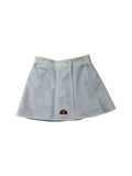 Vintage Ellesse Tennisrock 80s „Cefalù“ Deadstock Reversible Made In Italy Weiß Blau XS-S
