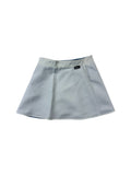 Vintage Ellesse Tennisrock 80s „Cefalù“ Deadstock Reversible Made In Italy Weiß Blau XS-S