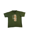 Vintage Leader Screen Best Shirt 90s Vespa Dunkelgrün L