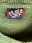 Vintage Leader Screen Best Shirt 90s Vespa Dunkelgrün L