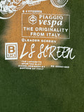 Vintage Leader Screen Best Shirt 90s Vespa Dunkelgrün L